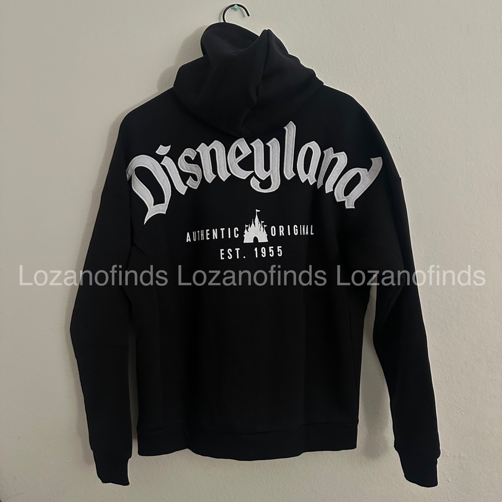 Disney Parks Disneyland Zip Up Hoodie - Black